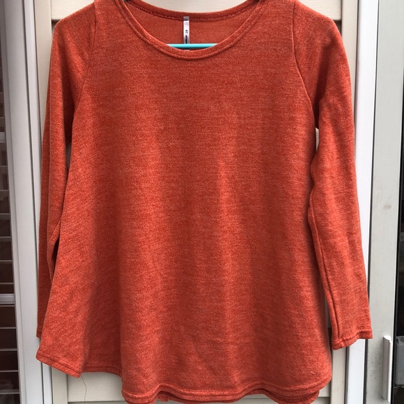 Orange flared shirt SJ company medium - Picture 7 of 8